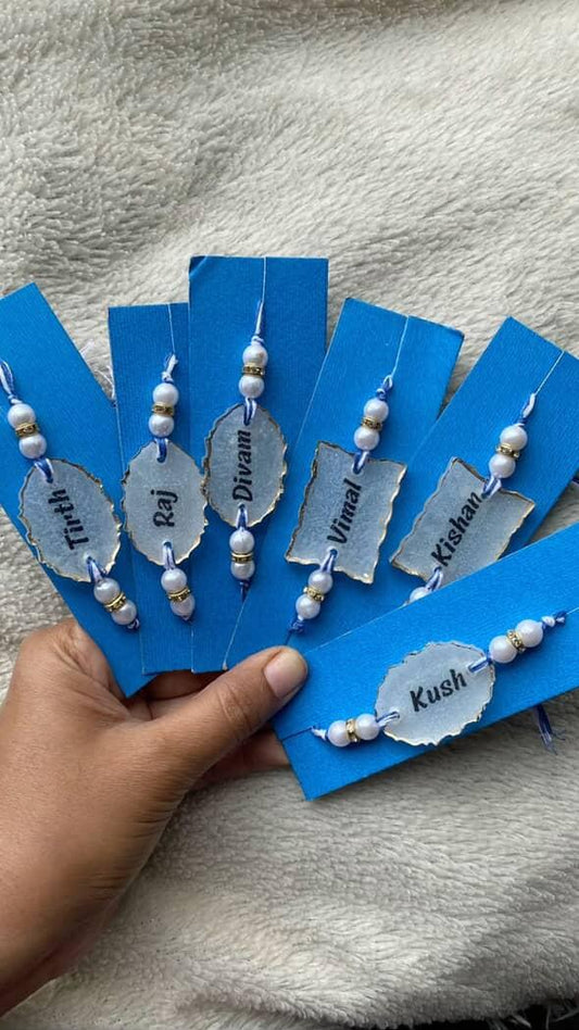 Blue Card Rakhi